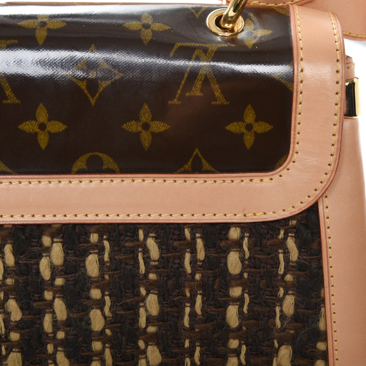 Monogram Tweedy Rabat Bag