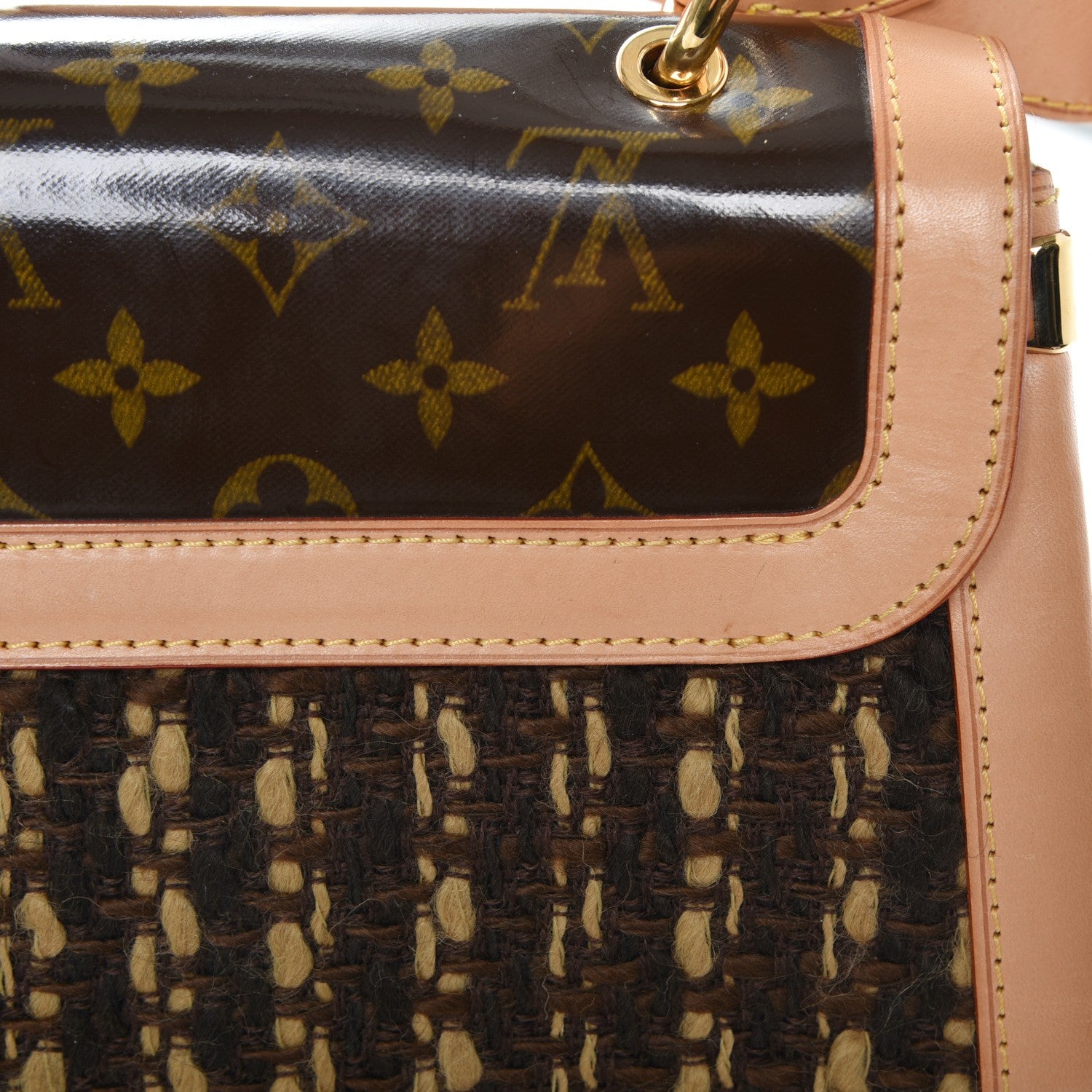 Louis Vuitton Monogram Tweedy Rabat Bag 11 of 11
