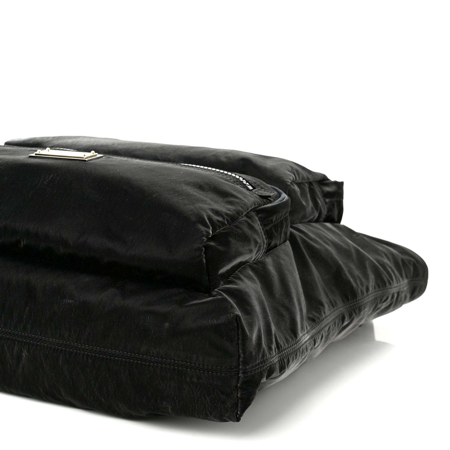 Nylon Sicilia DNA Messenger Tote Bag Black