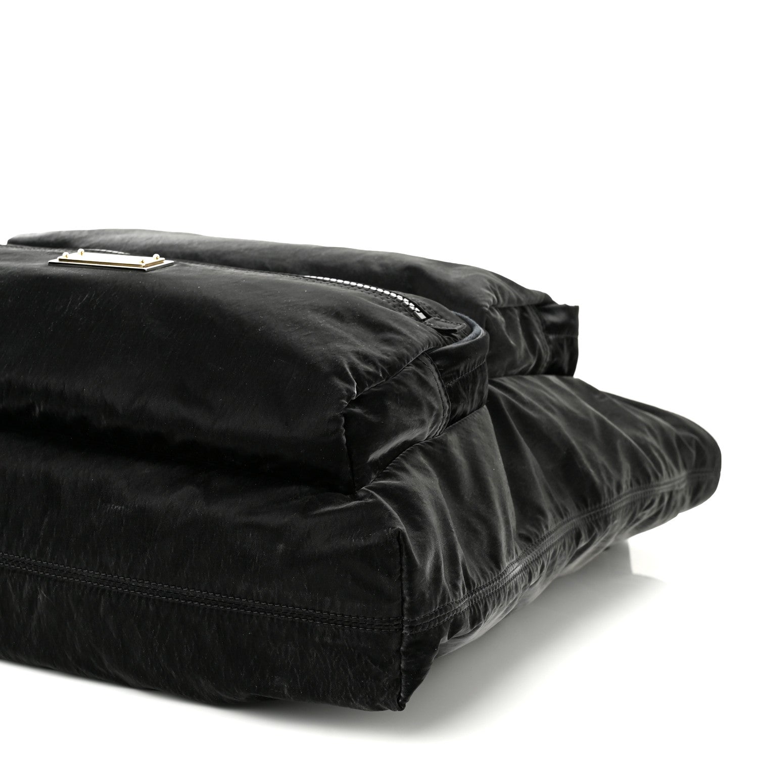 Dolce & Gabbana Nylon Sicilia DNA Messenger Tote Bag Black 9 of 9