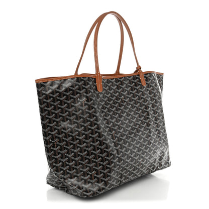 Goyard Goyardine Saint Louis GM Black Gold 4 of 11