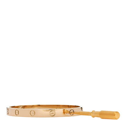 Cartier 18K Yellow Gold LOVE Bracelet 18 3 of 6