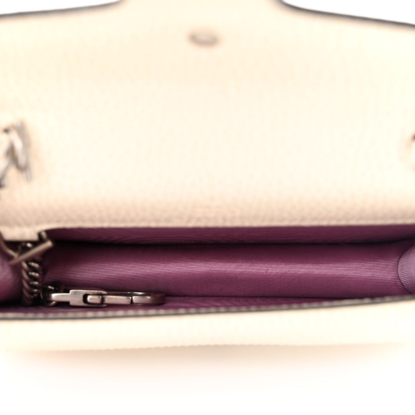 Dollar Calfskin Crystal Super Mini Dionysus Shoulder Bag Mystic White Black Diamond