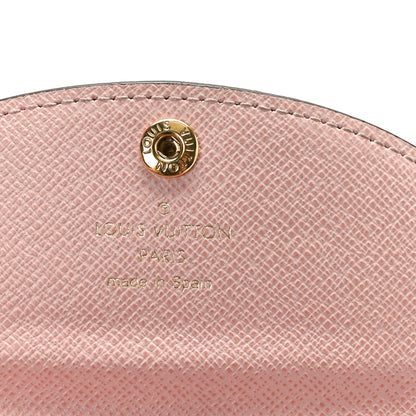 Louis Vuitton Monogram Rosalie Coin Purse Rose Ballerine 6 of 8