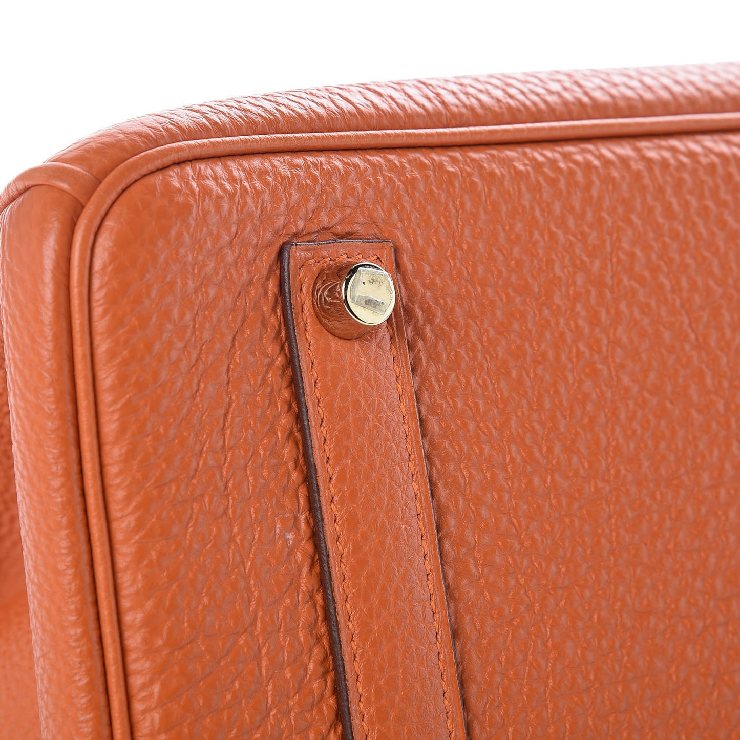 Togo Birkin 35 Orange