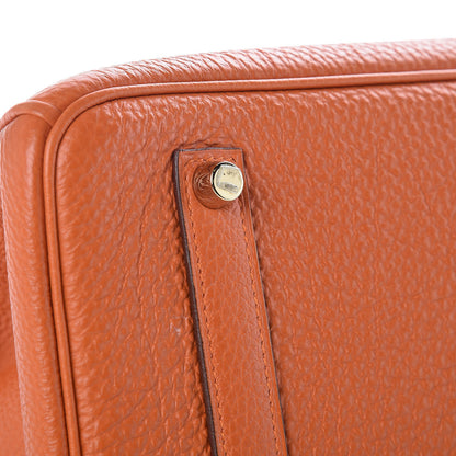 Hermes Togo Birkin 35 Orange 6 of 37