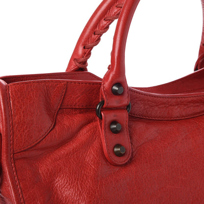 Balenciaga Agneau Classic Hardware City Rouge Coquelicot 8 of 16