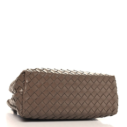 Bottega Veneta Nappa Intrecciato Medium Andiamo Shoulder Bag Taupe Grey 4 of 12