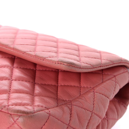 Chanel Lambskin Quilted Valentine Charms Medium Single Flap Pink 10 of 14