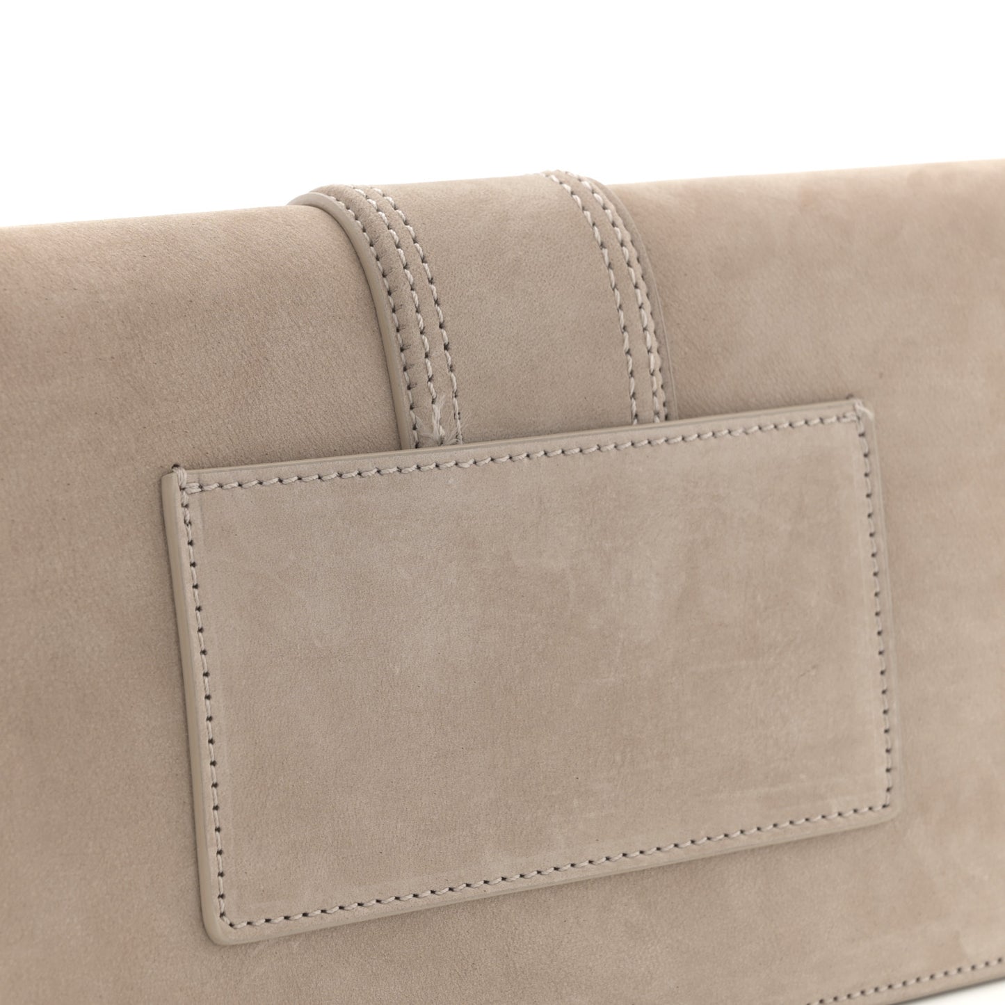 Suede Le Bambino Long Dark Beige