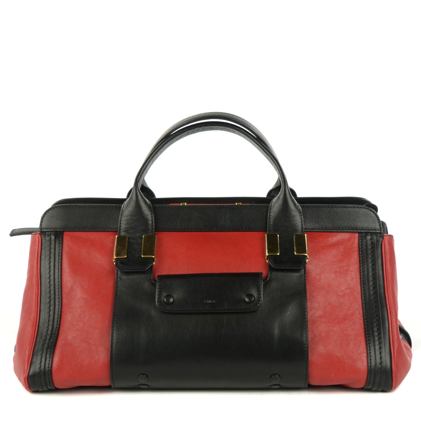 Calfskin Medium Alice Satchel Holly Berry