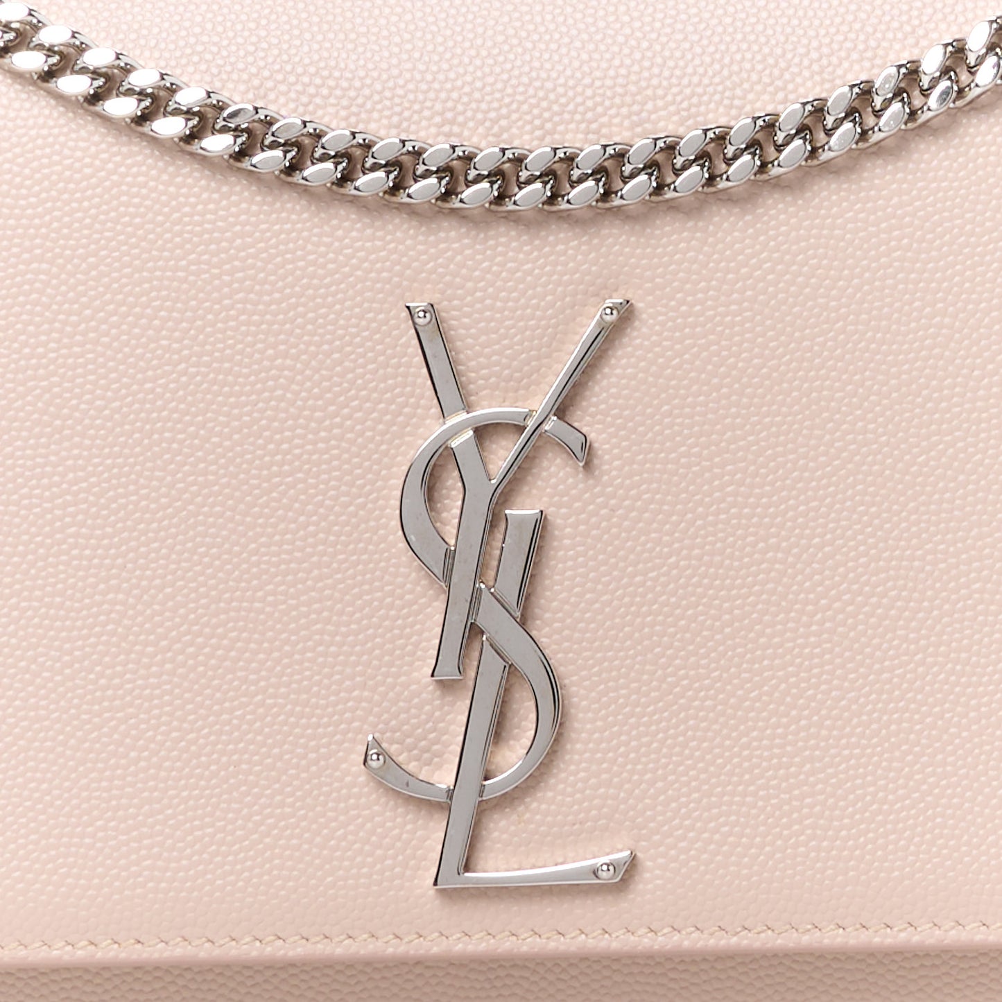 Grain De Poudre Medium Monogram Kate Satchel Rose Poudre