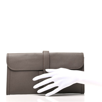 Hermes Epsom Jige Elan 29 Clutch Etain 2 of 9