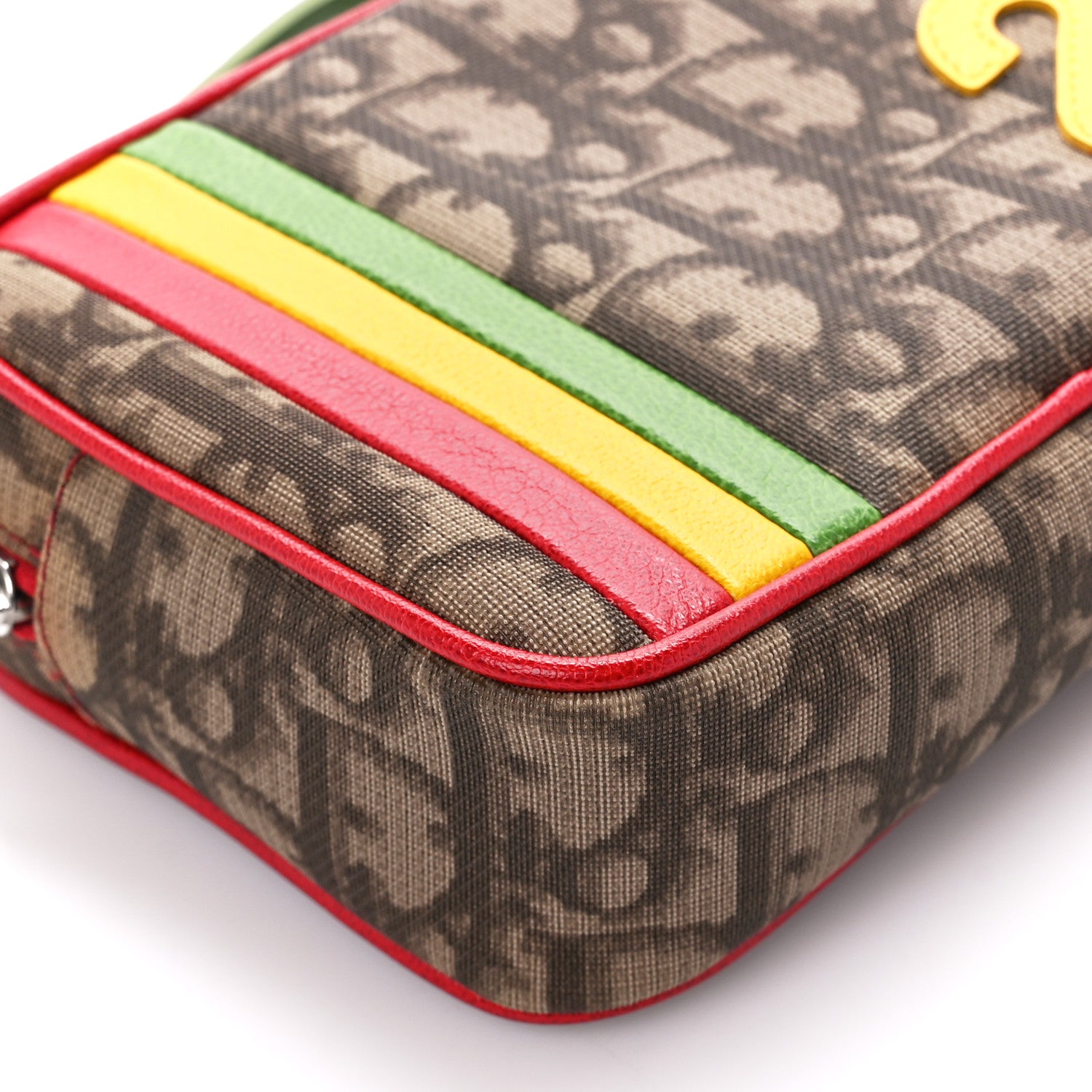 Christian Dior Monogram Rasta Wristlet Beige 7 of 11