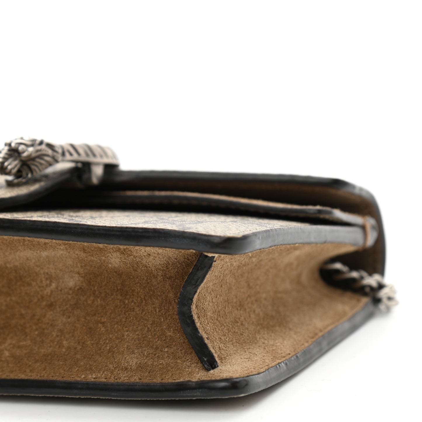 GG Supreme Monogram Super Mini Dionysus Shoulder Bag Taupe