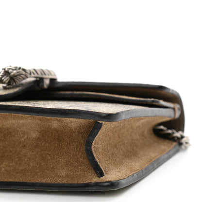 Gucci GG Supreme Monogram Super Mini Dionysus Shoulder Bag Taupe 9 of 11