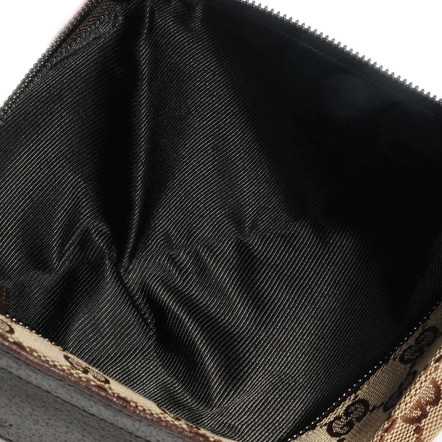 Gucci GG Monogram Double Pocket Belt Bag Dark Brown 9 of 10