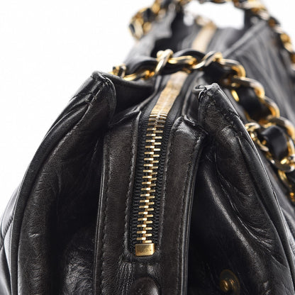 Chanel Lambskin Quilted Shoulder Bag Black 15 of 20