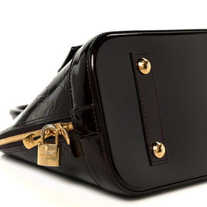 Louis Vuitton Vernis Alma PM Amarante 8 of 9