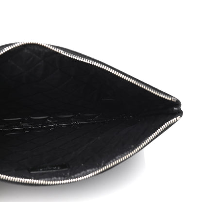 Chanel Caviar Studded Medium Deauville Pouch Black 4 of 4