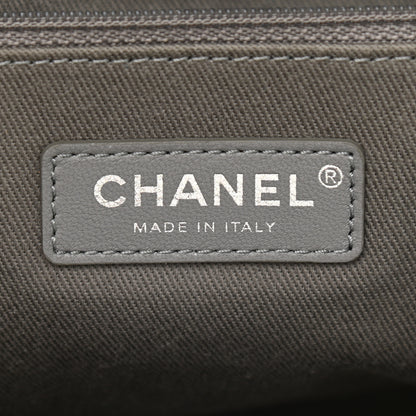 Chanel Canvas Large Deauville Tote Grey 6 of 9