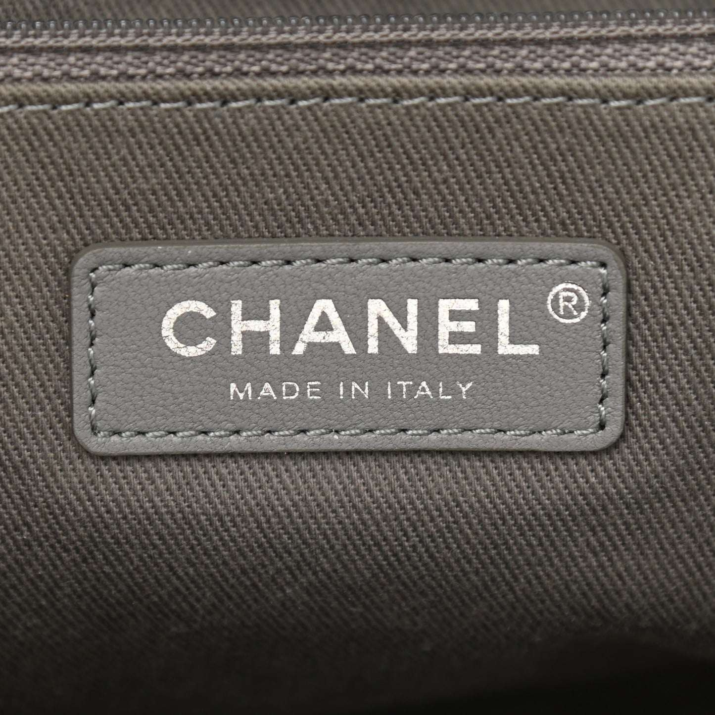 Canvas Large Deauville Tote Grey