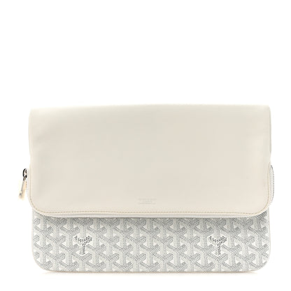 Goyard Goyardine Sainte Marie Soft Clutch White 1 of 8