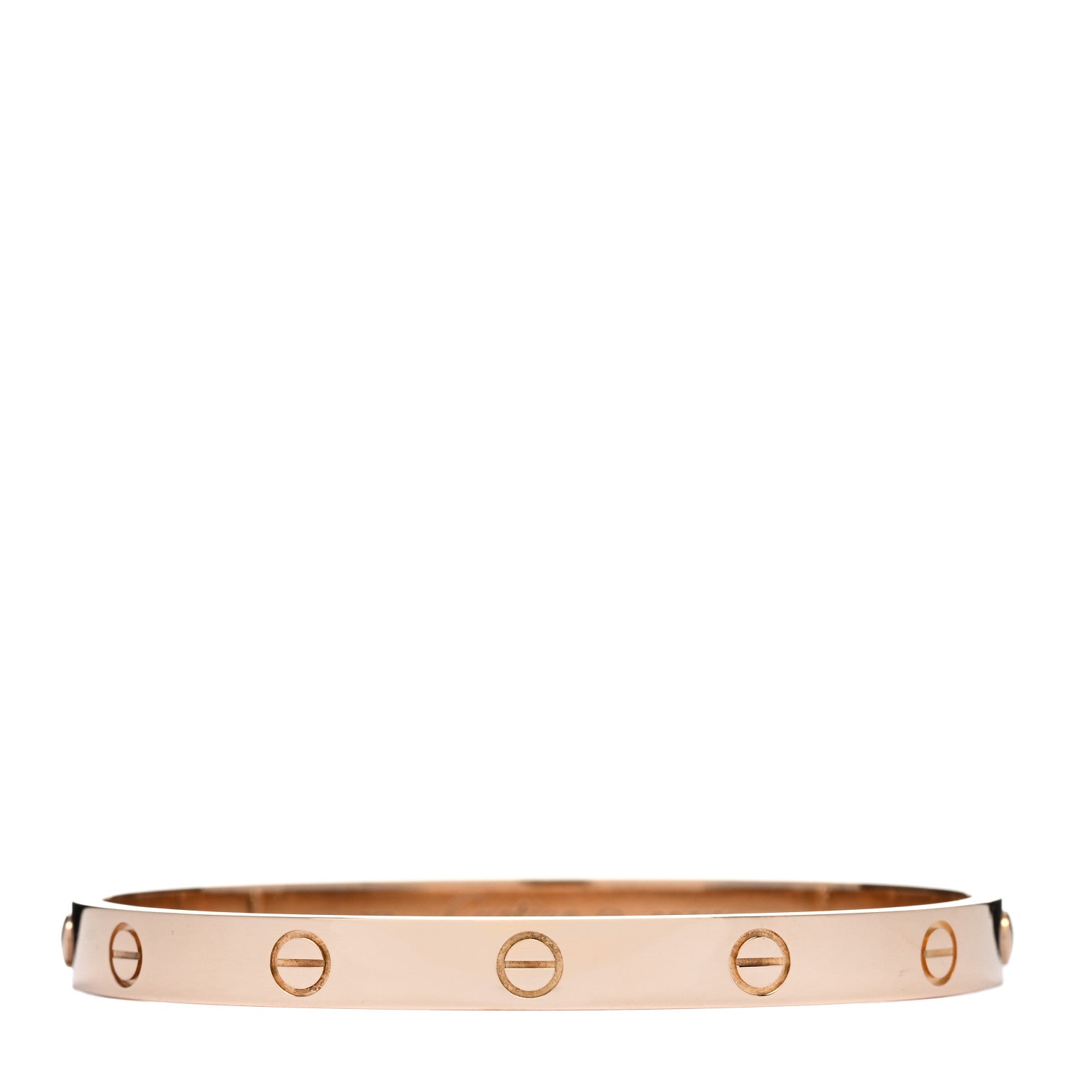 Cartier 18K Pink Gold LOVE Bracelet 18 1 of 3