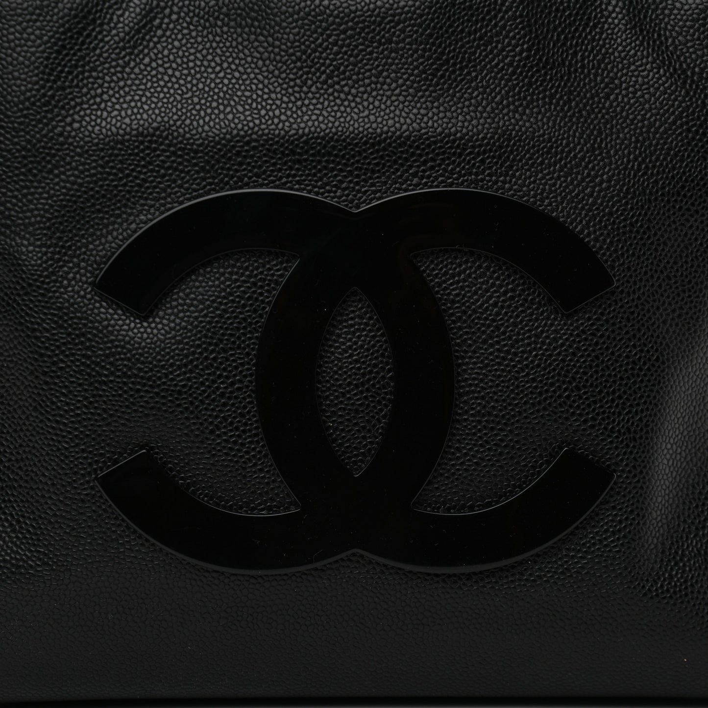 Caviar Bekko Chain Tote Black