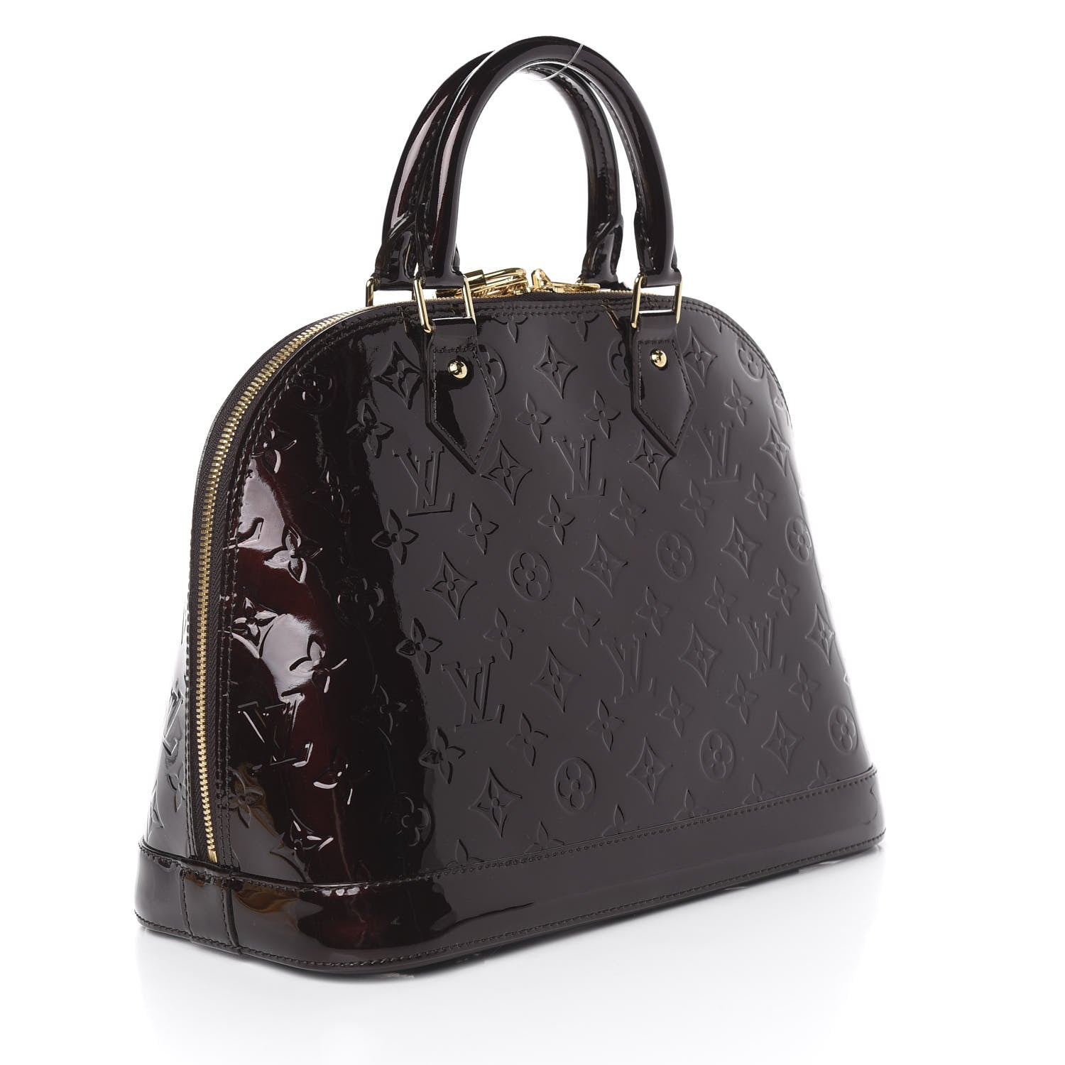 Louis Vuitton Vernis Alma PM Amarante 3 of 9