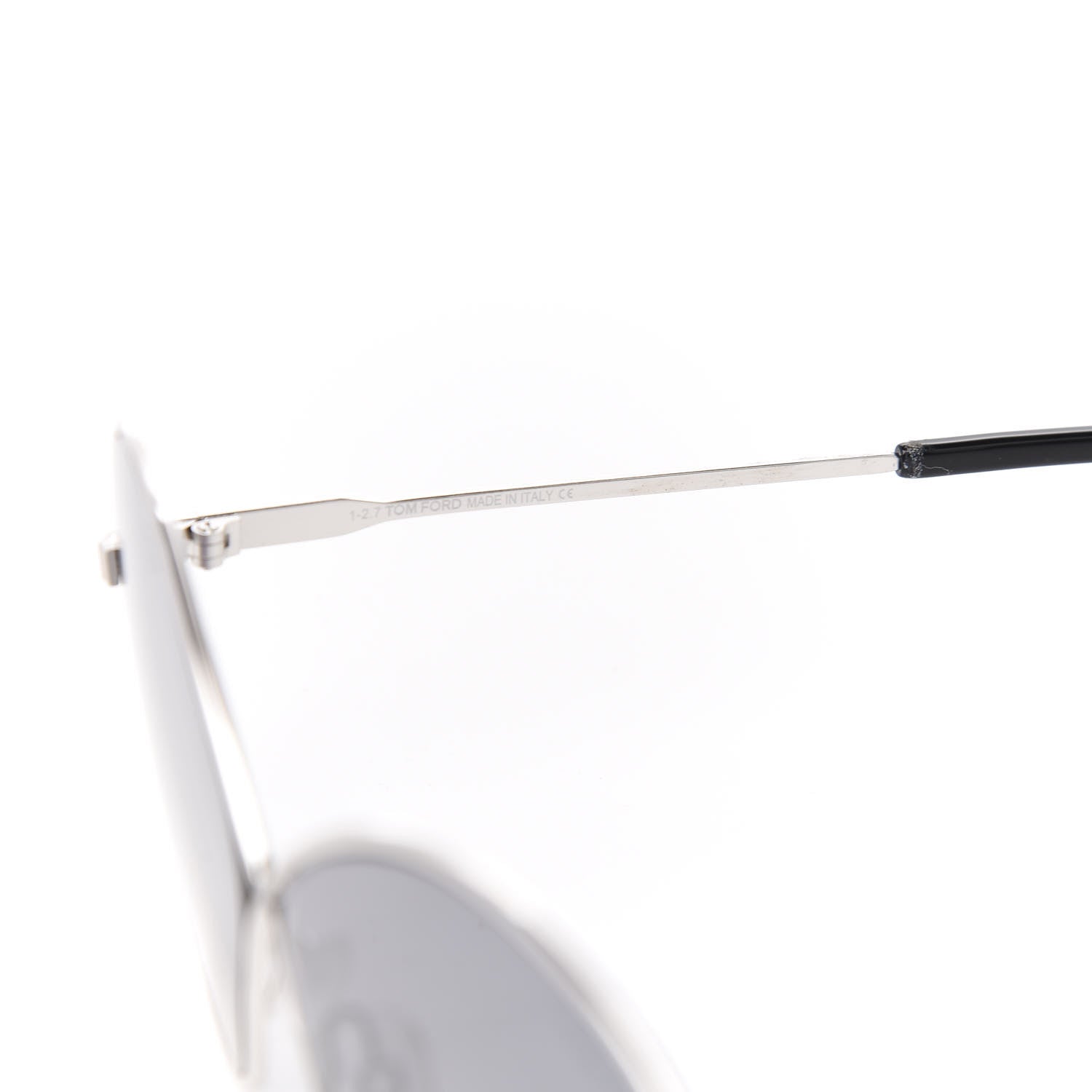 Tom Ford Metal Rania-02 Oval Sunglasses TF564 Silver 6 of 7