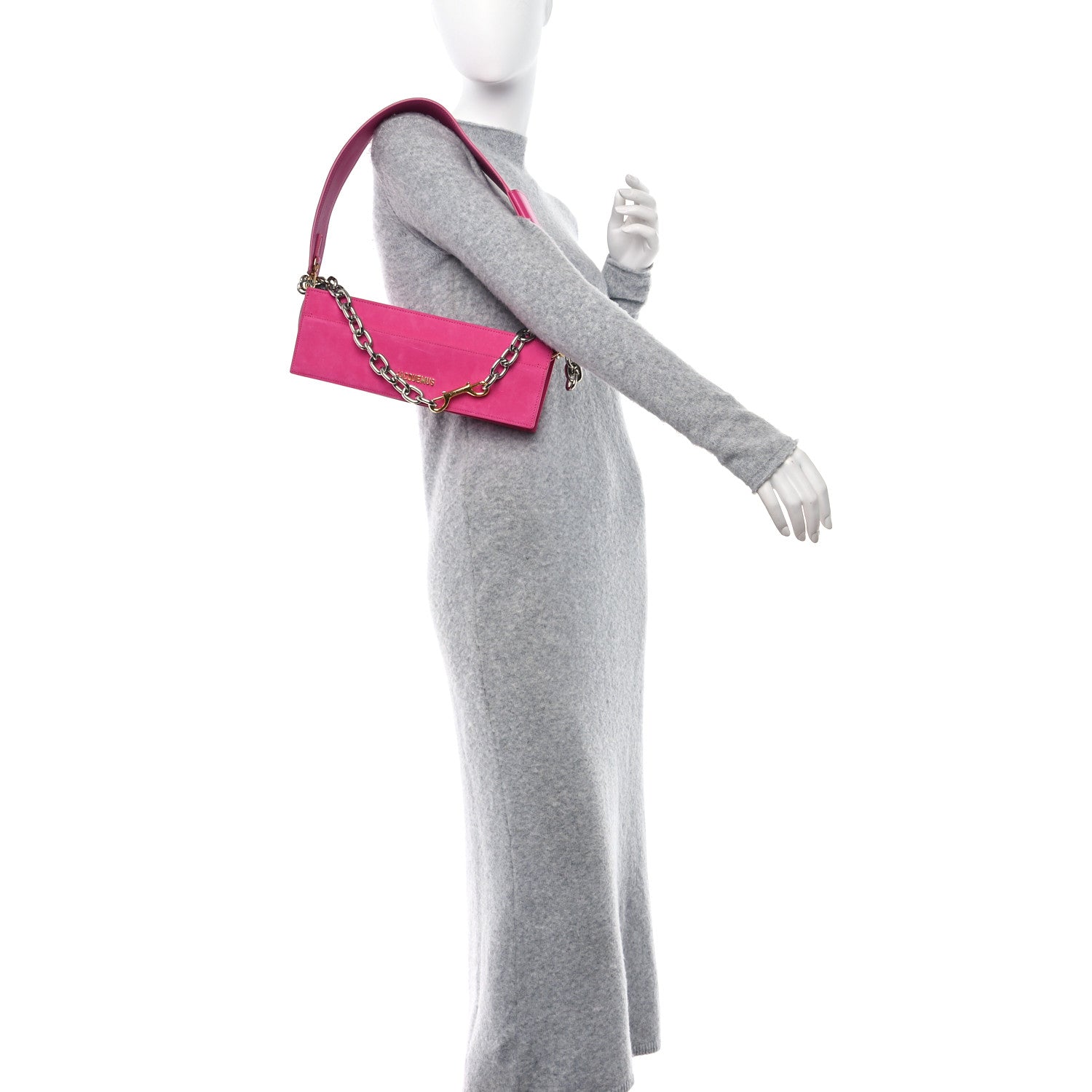 Jacquemus Suede Le Ciuciu Pink 2 of 9