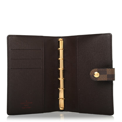 Louis Vuitton Damier Ebene Small Ring Agenda Cover 4 of 4