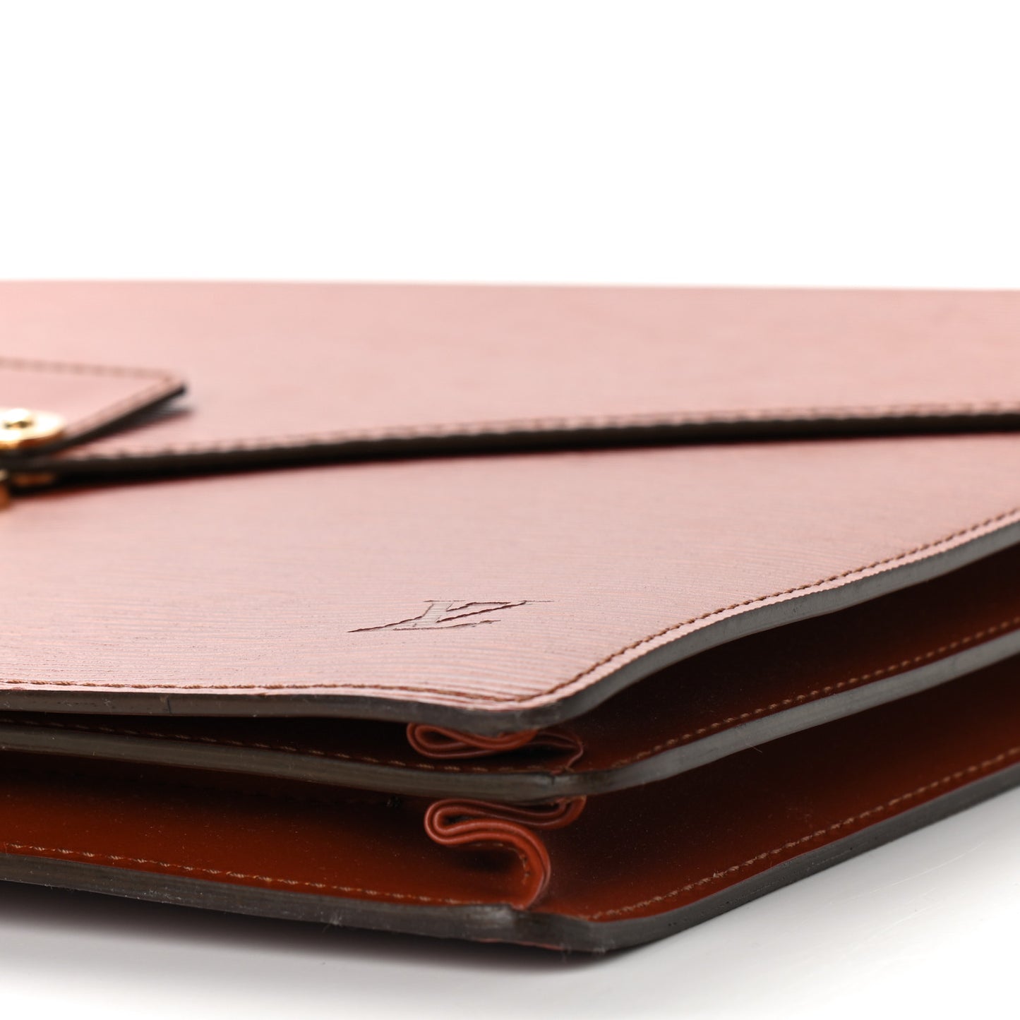 Epi Serviette Ambassadeur Briefcase Fawn