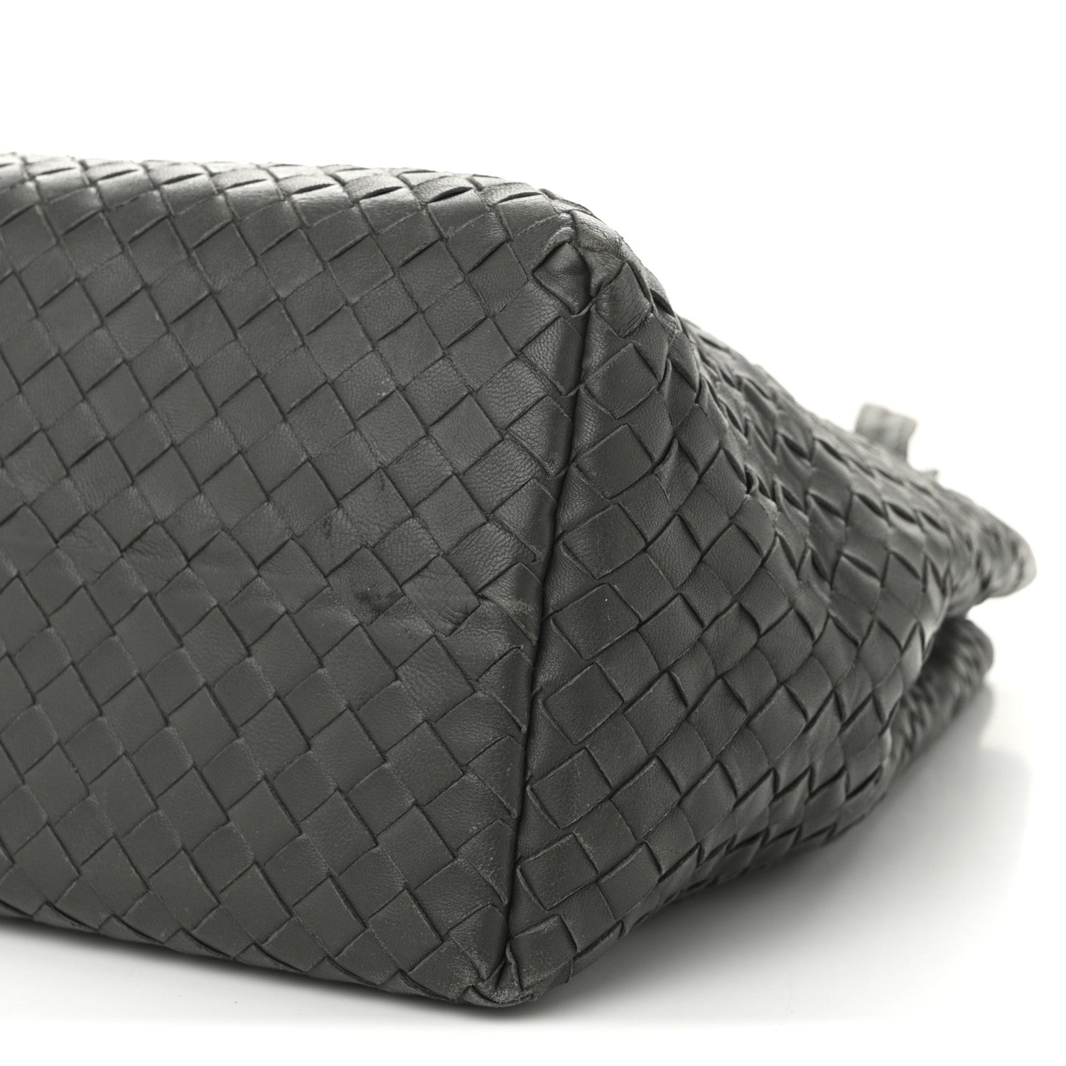 Bottega Veneta Nappa Intrecciato Medium Garda Bag Light Grey 10 of 11