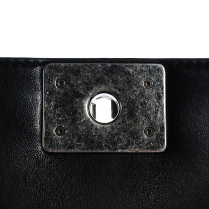Chanel Lambskin Quilted Medium Boy Flap Black 6 of 9