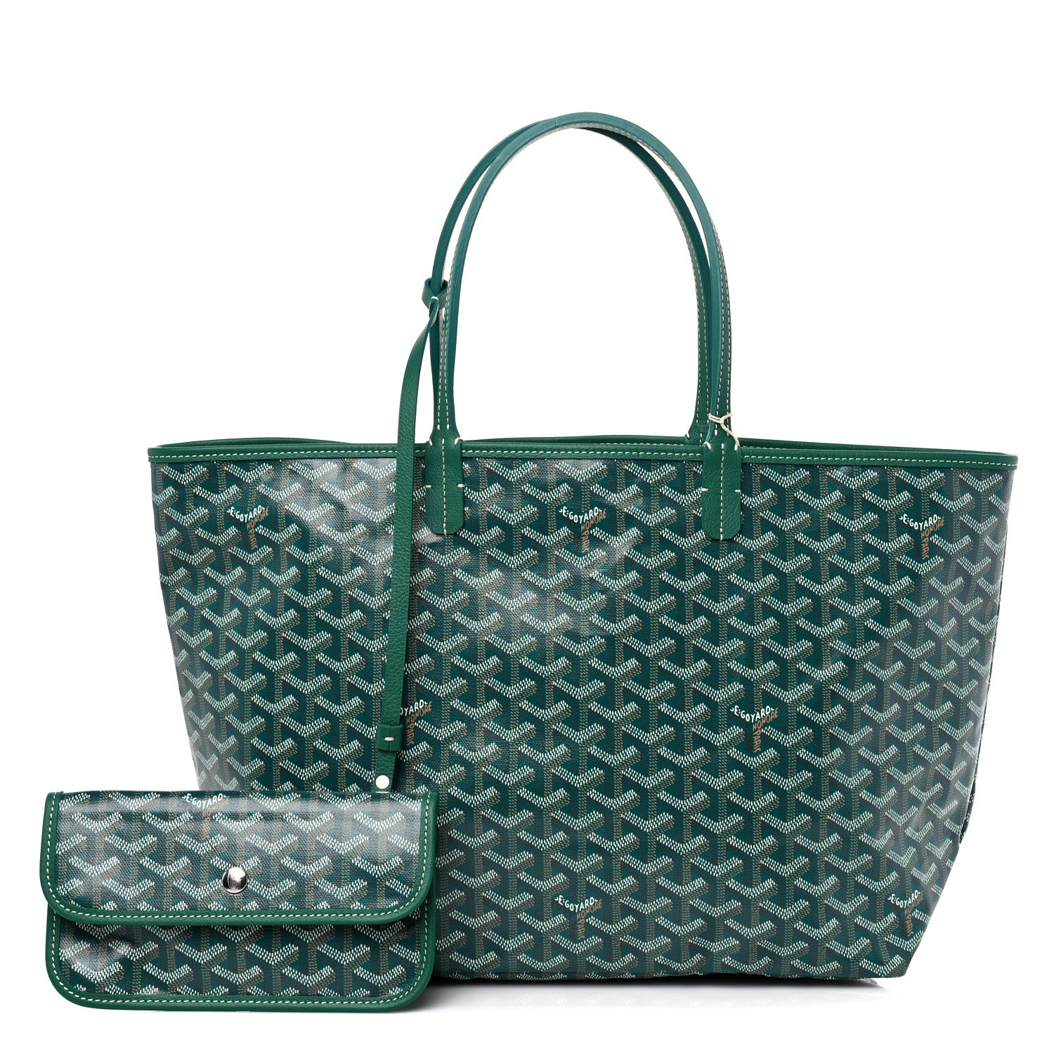 Goyard Goyardine Saint Louis PM Green 1 of 9