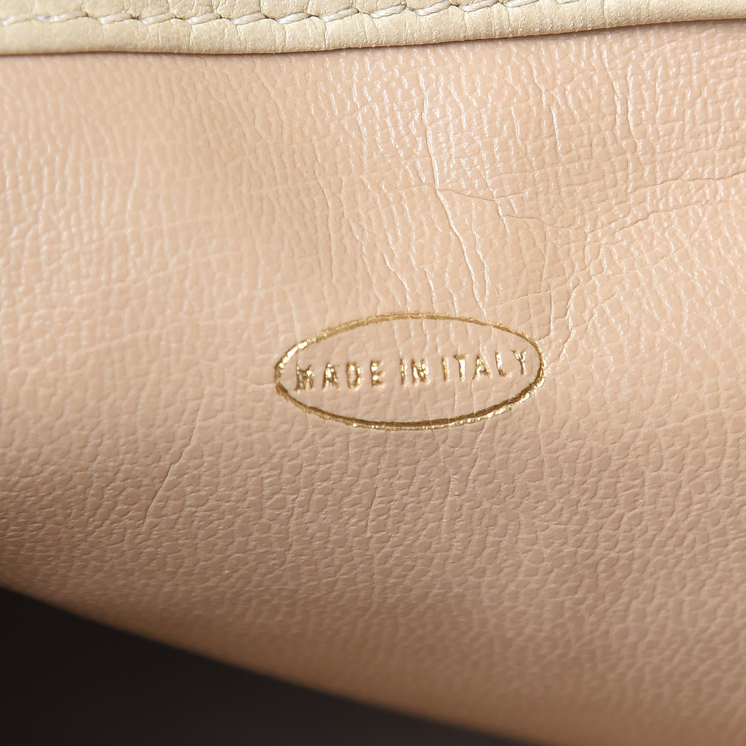 Chanel Lambskin Mini CC Drawstring Bag Beige Clair 8 of 15
