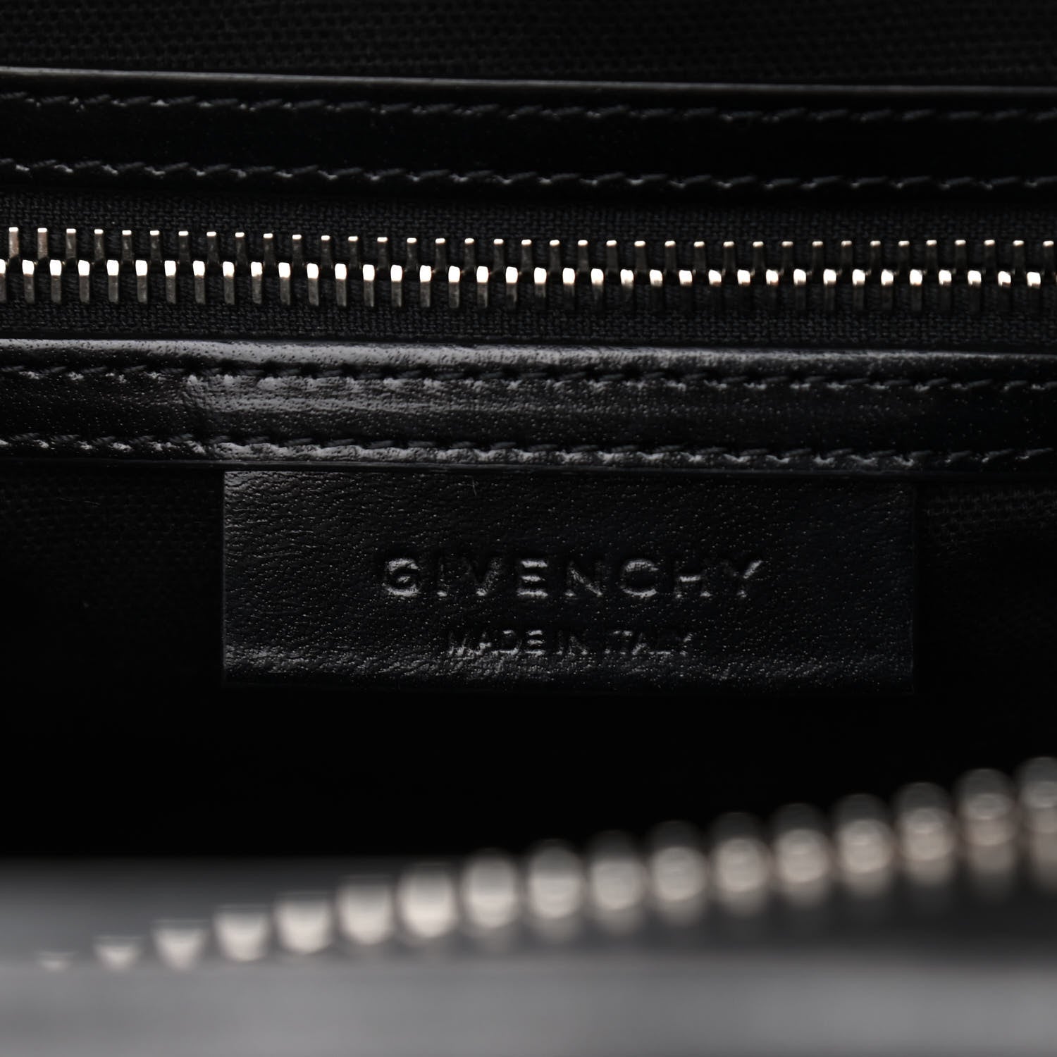 Givenchy Shiny Lord Calfskin Small Antigona Black 6 of 9
