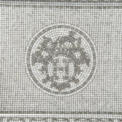Hermes Porcelain Mosaique Au 24 Platine Change Tray 4 of 6