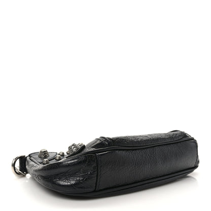 Balenciaga Agneau Arena Le Cagole Mini Purse With Chain Black 4 of 8