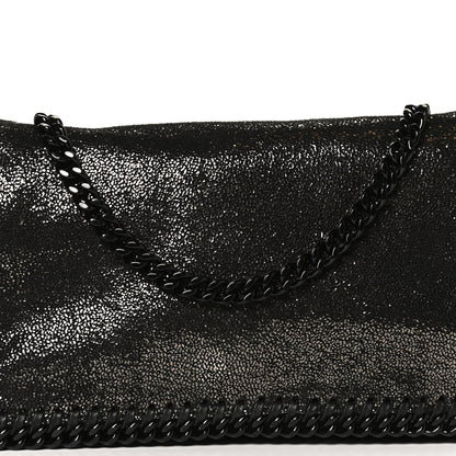 Stella McCartney Chamois Shiny Dotted Falabella Crossbody Black 6 of 8