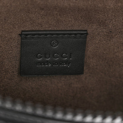 Gucci GG Supreme Monogram Belt Bag Black 6 of 9