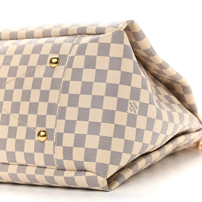 Louis Vuitton Damier Azur Artsy MM 9 of 10