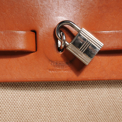 Hermes Toile Herbag MM Natural 7 of 9
