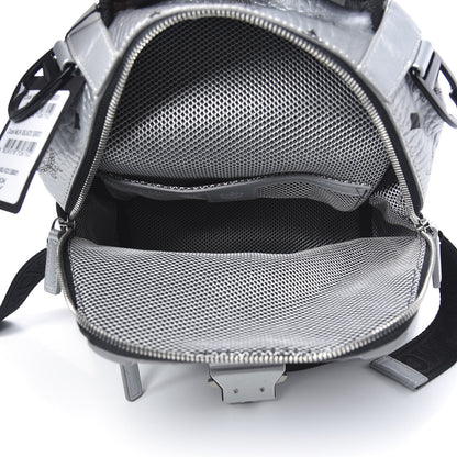 MCM Visetos Small Jemison Backpack Silver 4 of 9