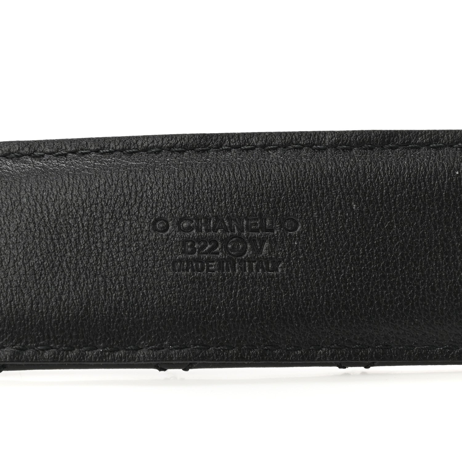 Chanel Lambskin Quilted CC Chain Belt 75 30 Black 5 of 8