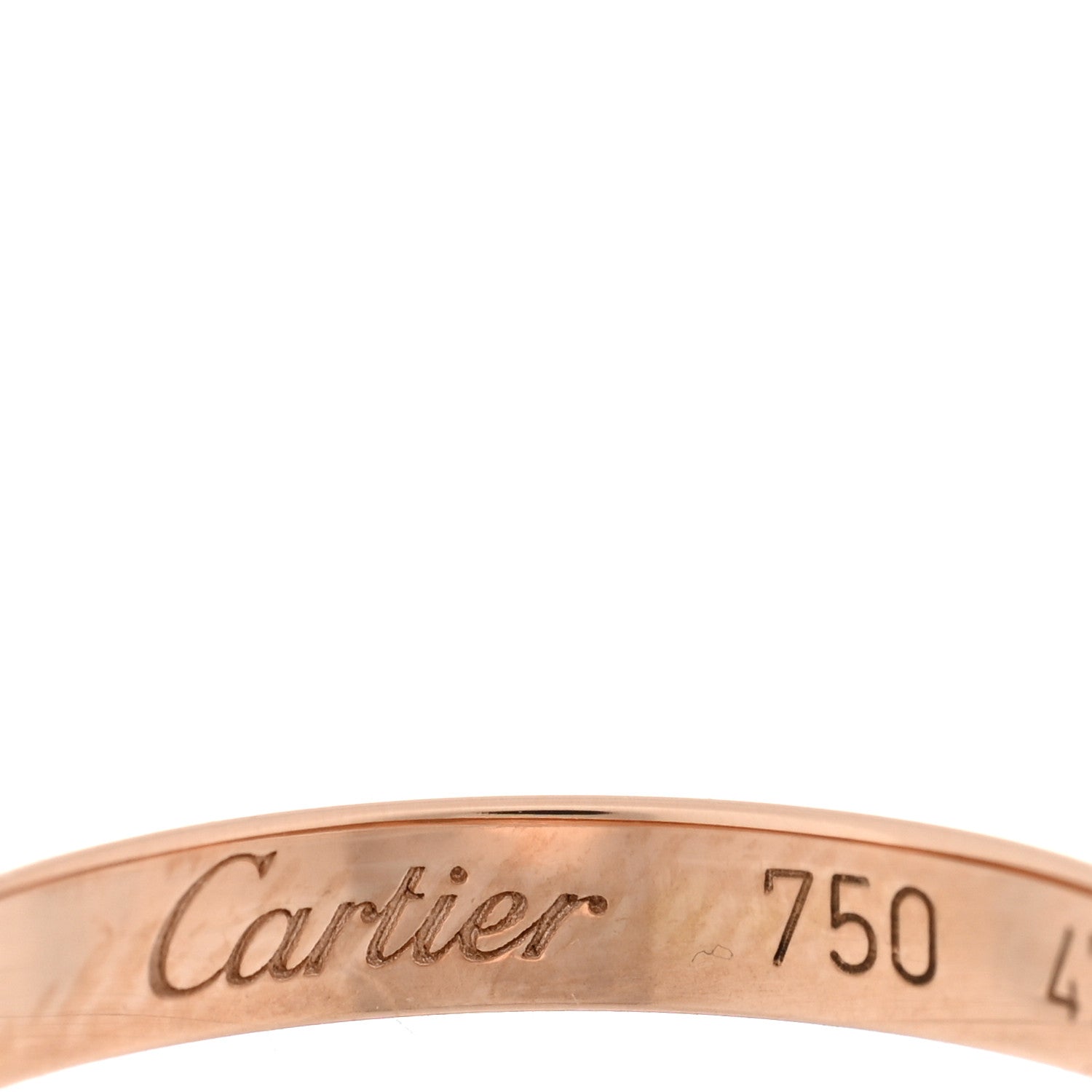 Cartier 18K Yellow Gold Diamond Knot RIng 47/4 4 of 4