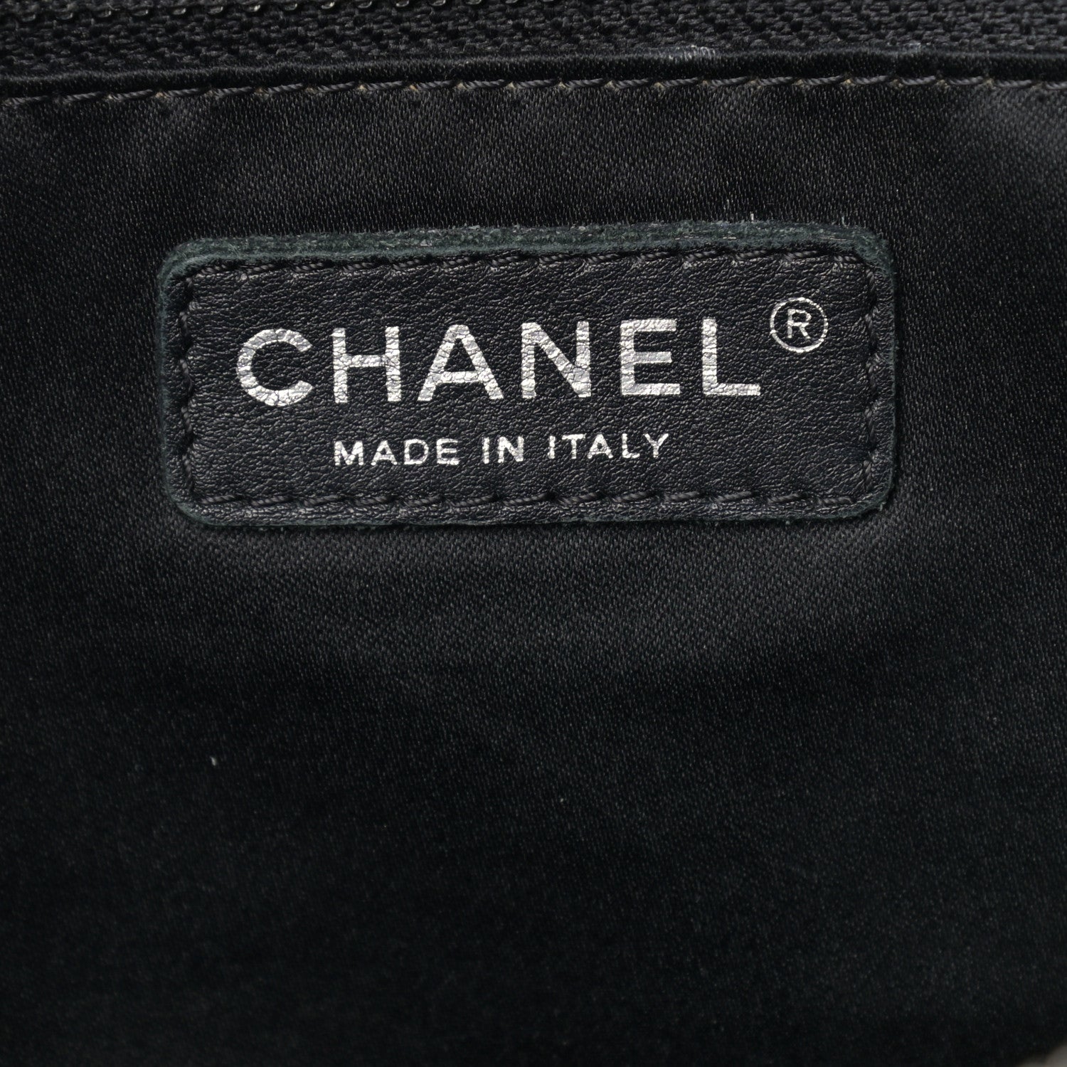 Chanel Caviar Quilted Grand Shopping Tote GST Black 5 of 16