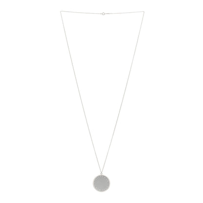 Tiffany Sterling Silver Twist Round Charm Necklace 2 of 3